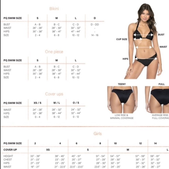 New PilyQ Smocked Full Fit Bikini Bottoms - Picture 6 of 6